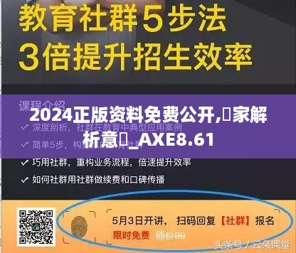 2024正版资料免费公开,專家解析意見_AXE8.61