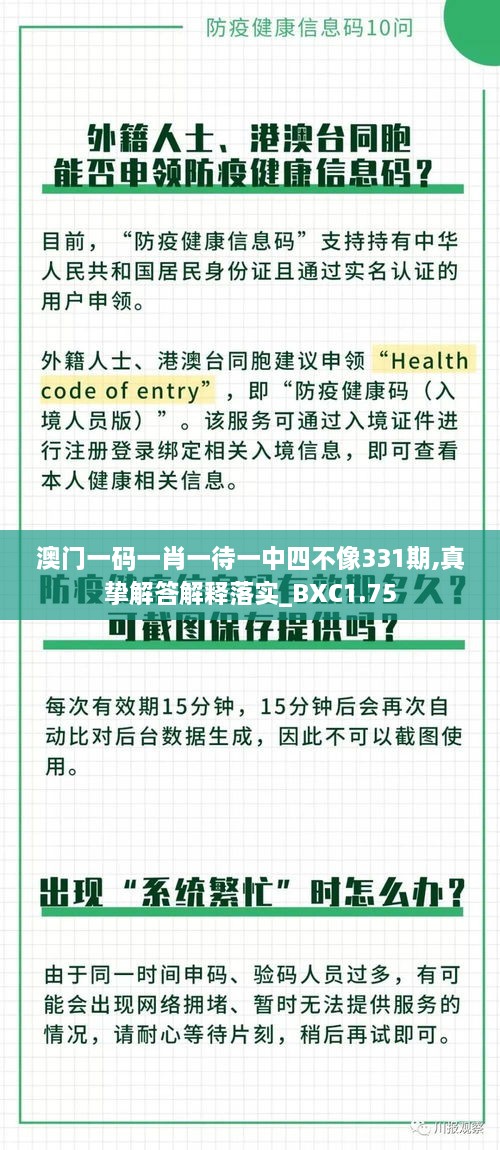 澳门一码一肖一待一中四不像331期,真挚解答解释落实_BXC1.75