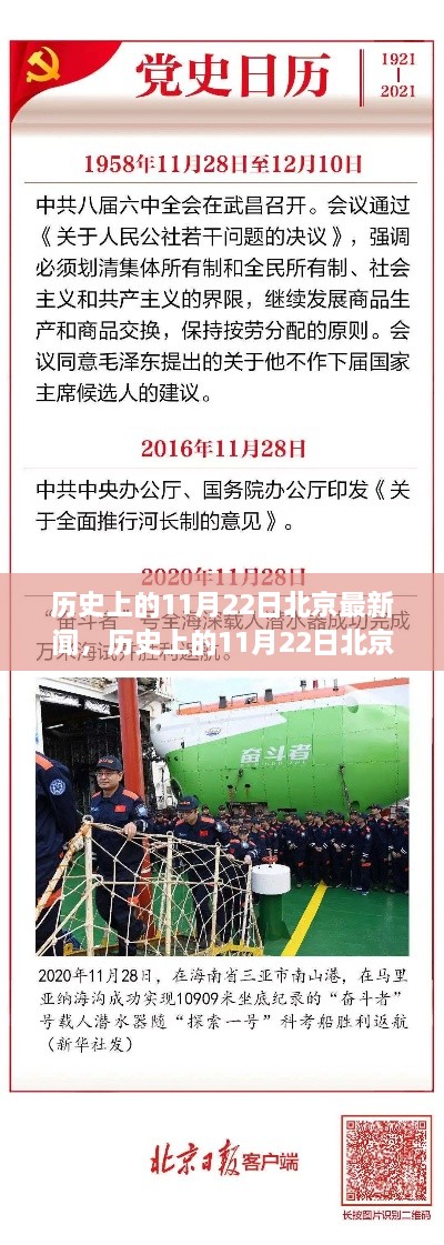 历史上的11月22日北京最新闻，历史上的11月22日北京新闻大事件回顾