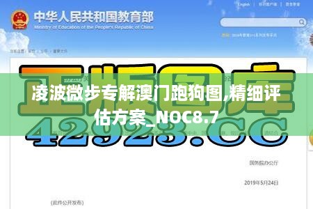 凌波微步专解澳门跑狗图,精细评估方案_NOC8.7