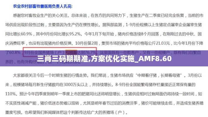 三肖三码期期准,方案优化实施_AMF8.60