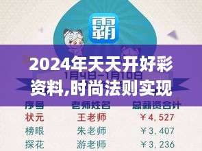 2024年天天开好彩资料,时尚法则实现_OKO8.88