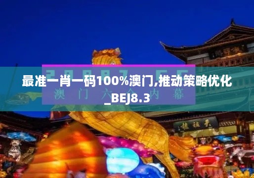 最准一肖一码100%澳门,推动策略优化_BEJ8.3