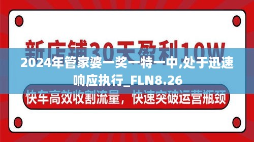 2024年管家婆一奖一特一中,处于迅速响应执行_FLN8.26