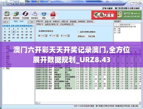 澳门六开彩天天开奖记录澳门,全方位展开数据规划_URZ8.43