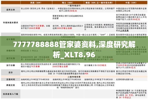 7777788888管家婆资料,深度研究解析_XLT8.96