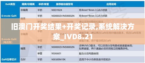 旧澳门开奖结果+开奖记录,系统解决方案_IVD8.21