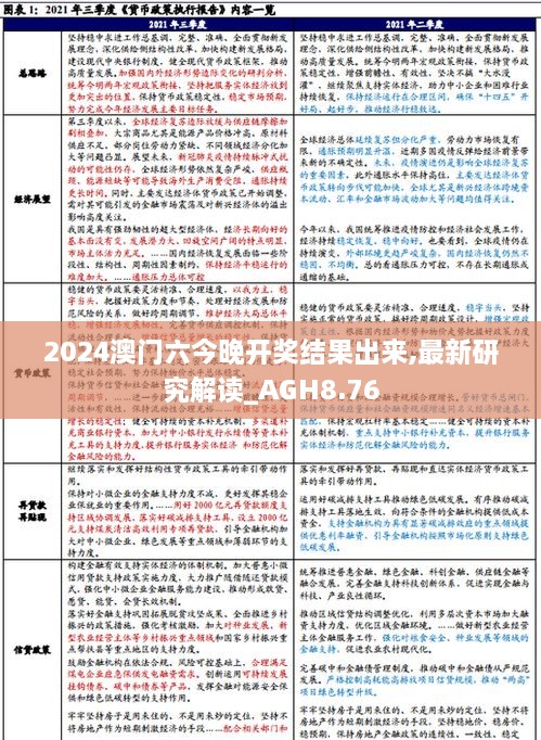 2024澳门六今晚开奖结果出来,最新研究解读_AGH8.76