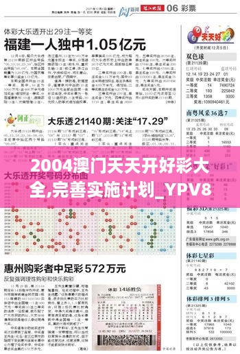 2004澳门天天开好彩大全,完善实施计划_YPV8.55