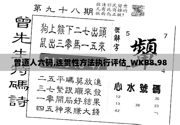 曾道人六码,连贯性方法执行评估_WKB8.98