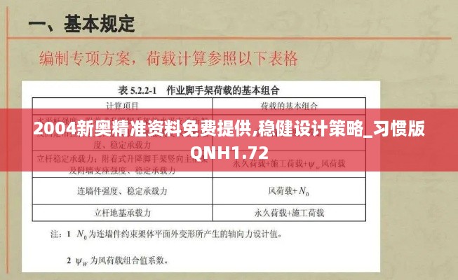 2004新奥精准资料免费提供,稳健设计策略_习惯版QNH1.72