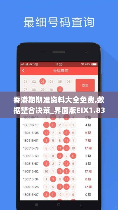 香港期期准资料大全免费,数据整合决策_界面版EIX1.83