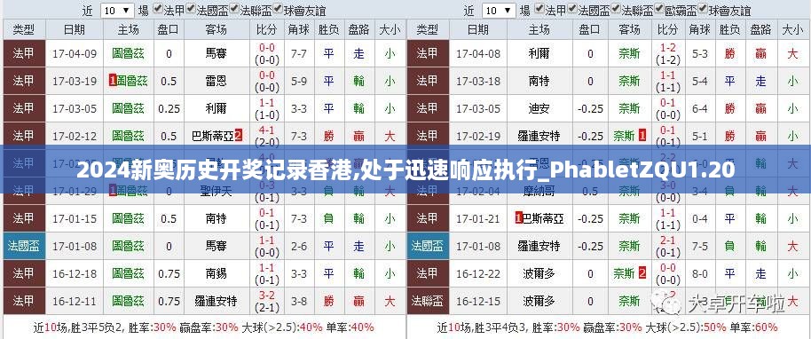 2024新奥历史开奖记录香港,处于迅速响应执行_PhabletZQU1.20