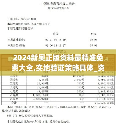 2024新奥正版资料最精准免费大全,实地验证策略具体_资源版RSE1.80