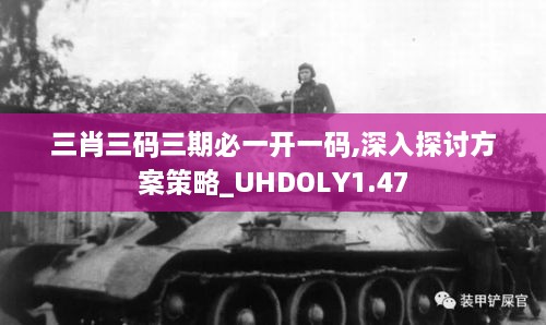 三肖三码三期必一开一码,深入探讨方案策略_UHDOLY1.47