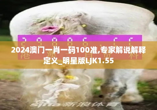 2024澳门一肖一码100准,专家解说解释定义_明星版LJK1.55