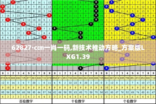 62827·c㎝一肖一码,新技术推动方略_方案版LXG1.39