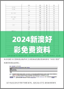 2024新澳好彩免费资料,深究数据应用策略_品牌版IOA1.40