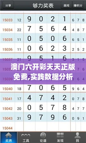 澳门六开彩天天正版免费,实践数据分析评估_智慧版CEF1.46