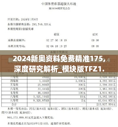 2024新奥资料免费精准175,深度研究解析_模块版TFZ1.91