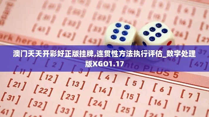 澳门天天开彩好正版挂牌,连贯性方法执行评估_数字处理版XGO1.17