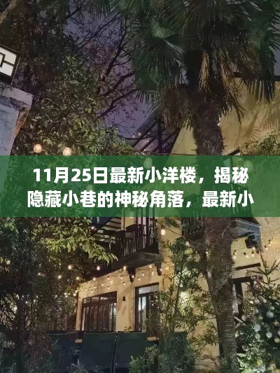 揭秘隐藏小巷的神秘小洋楼，特色小店的独特魅力与探索之旅