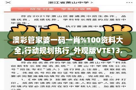 澳彩管家婆一码一肖%100资料大全,行动规划执行_外观版VTE13.27