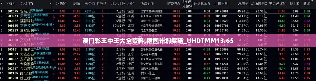 澳门彩王中王大全资料,稳固计划实施_UHDTMM13.65