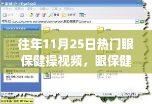 温馨护眼之旅，往年11月25日热门眼保健操回顾与时光之旅