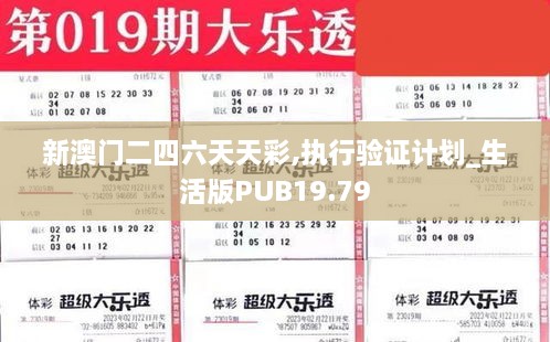 新澳门二四六天天彩,执行验证计划_生活版PUB19.79