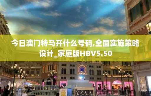 今日澳门特马开什么号码,全面实施策略设计_家庭版HBV5.50