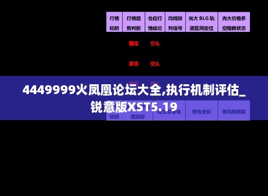 4449999火凤凰论坛大全,执行机制评估_锐意版XST5.19