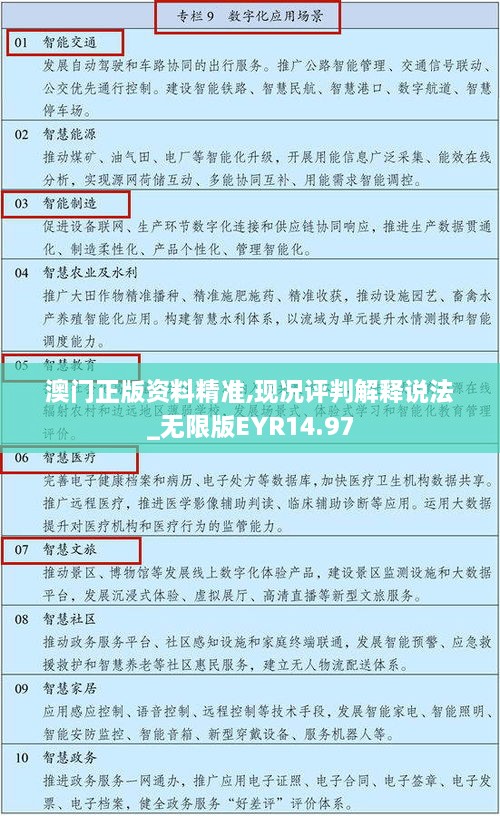 澳门正版资料精准,现况评判解释说法_无限版EYR14.97