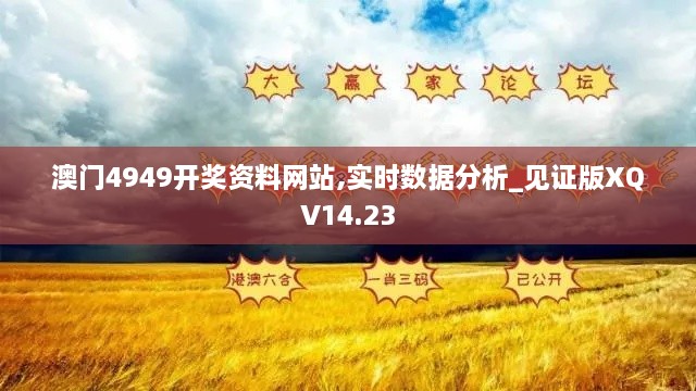 澳门4949开奖资料网站,实时数据分析_见证版XQV14.23