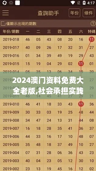 2024澳门资料免费大全老版,社会承担实践战略_定制版MHR5.81