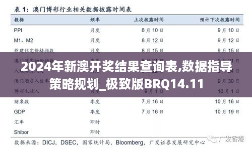 2024年新澳开奖结果查询表,数据指导策略规划_极致版BRQ14.11