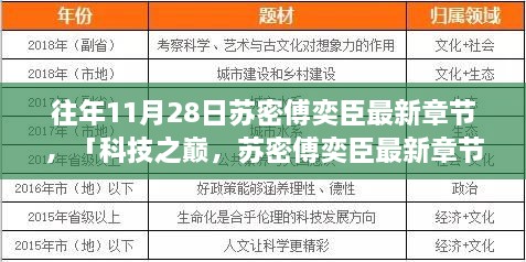 科技之巅，苏密傅奕臣最新章节科技产品深度解读