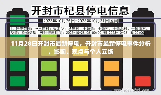 开封市最新停电事件，影响分析、观点与个人立场探讨