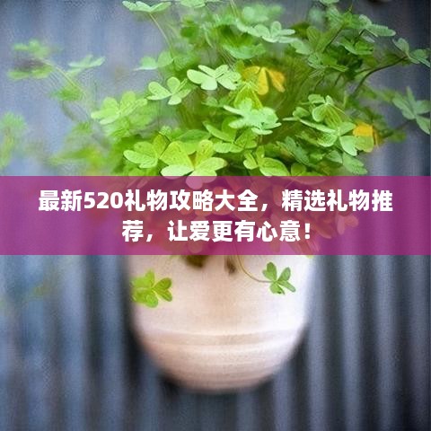 最新520礼物攻略大全，精选礼物推荐，让爱更有心意！