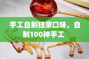 手工自制独家口味，自制100种手工 