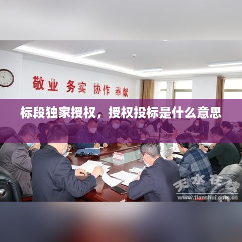 标段独家授权，授权投标是什么意思 