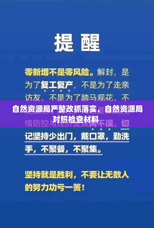 自然资源局严整改抓落实，自然资源局对照检查材料 